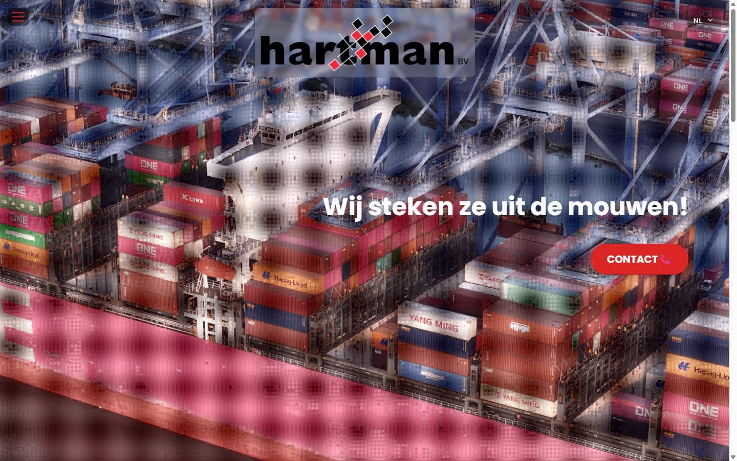 Homepage van Hartman Uitzendburo